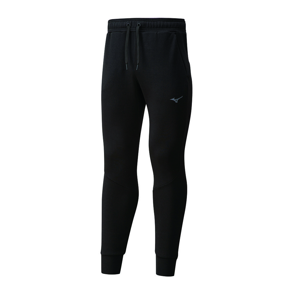 Calças Mizuno Athletic Rib - Homem - Pretas - BRZQT6308